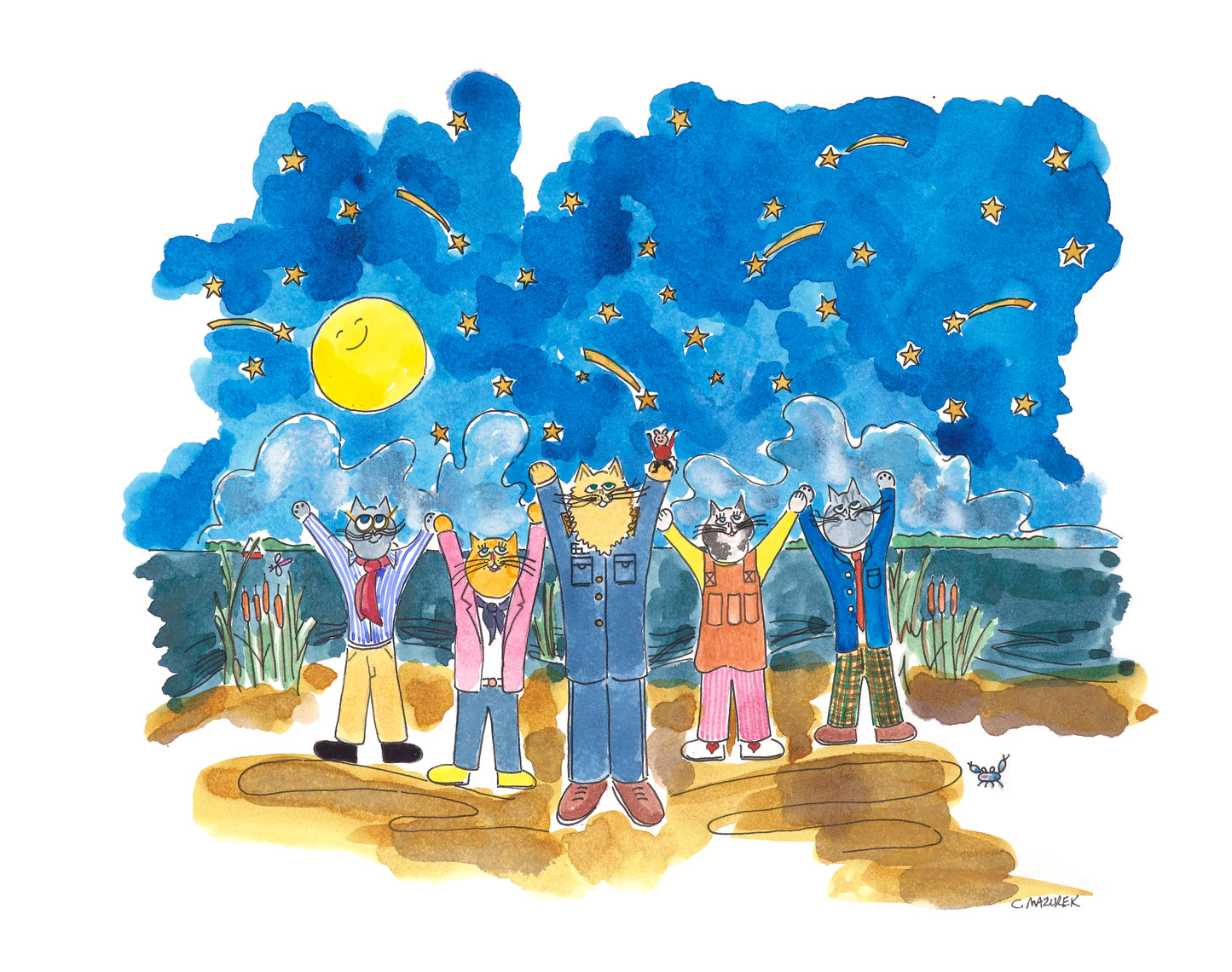 Shop Annapolis Cats Card - Wonders of the Chesapeake