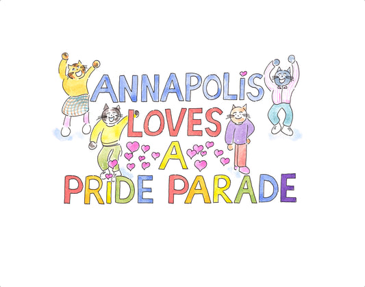 Original Art - Annapolis Loves a Pride Parade