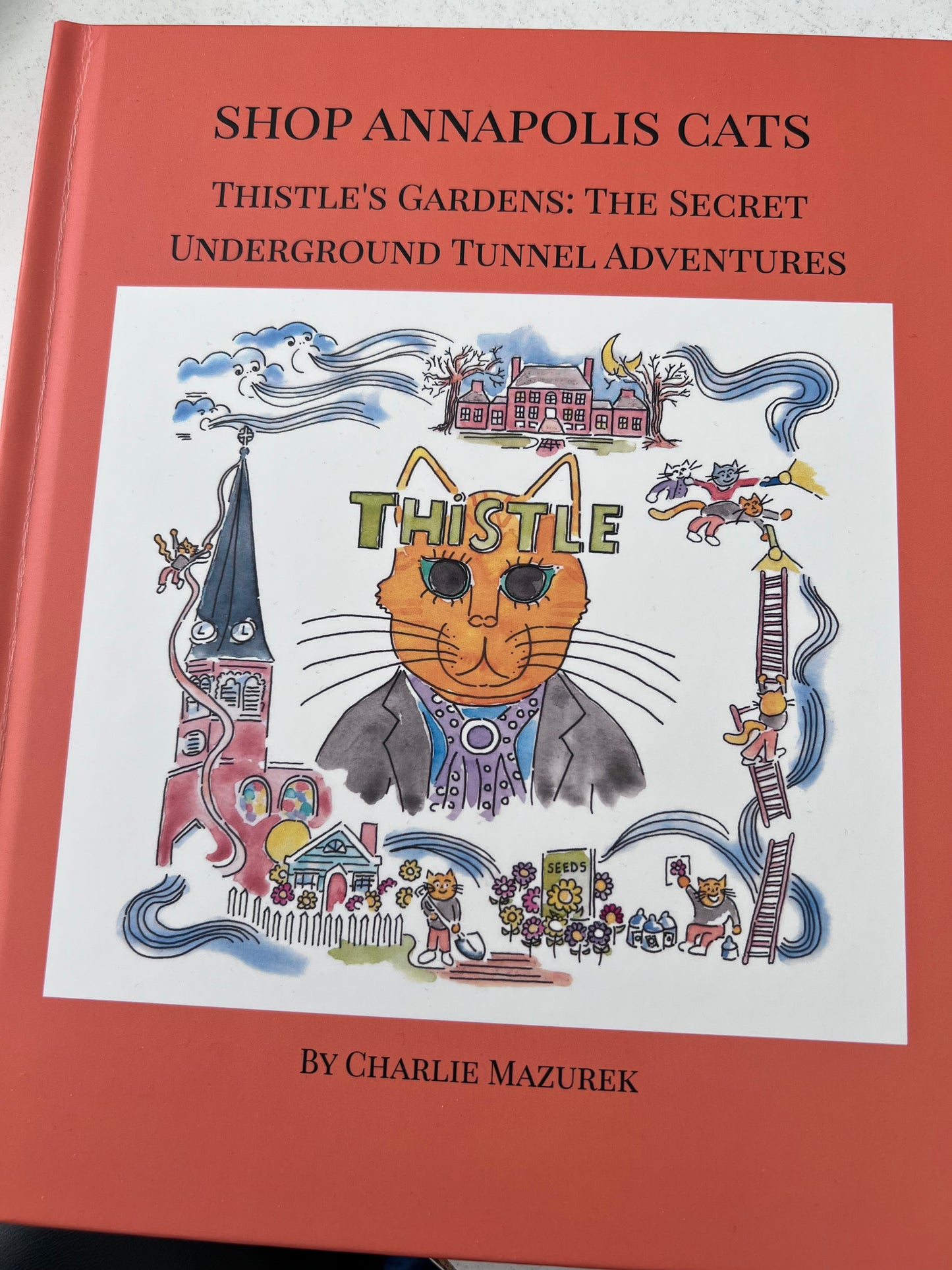 Shop Annapolis Cats Thistle Book