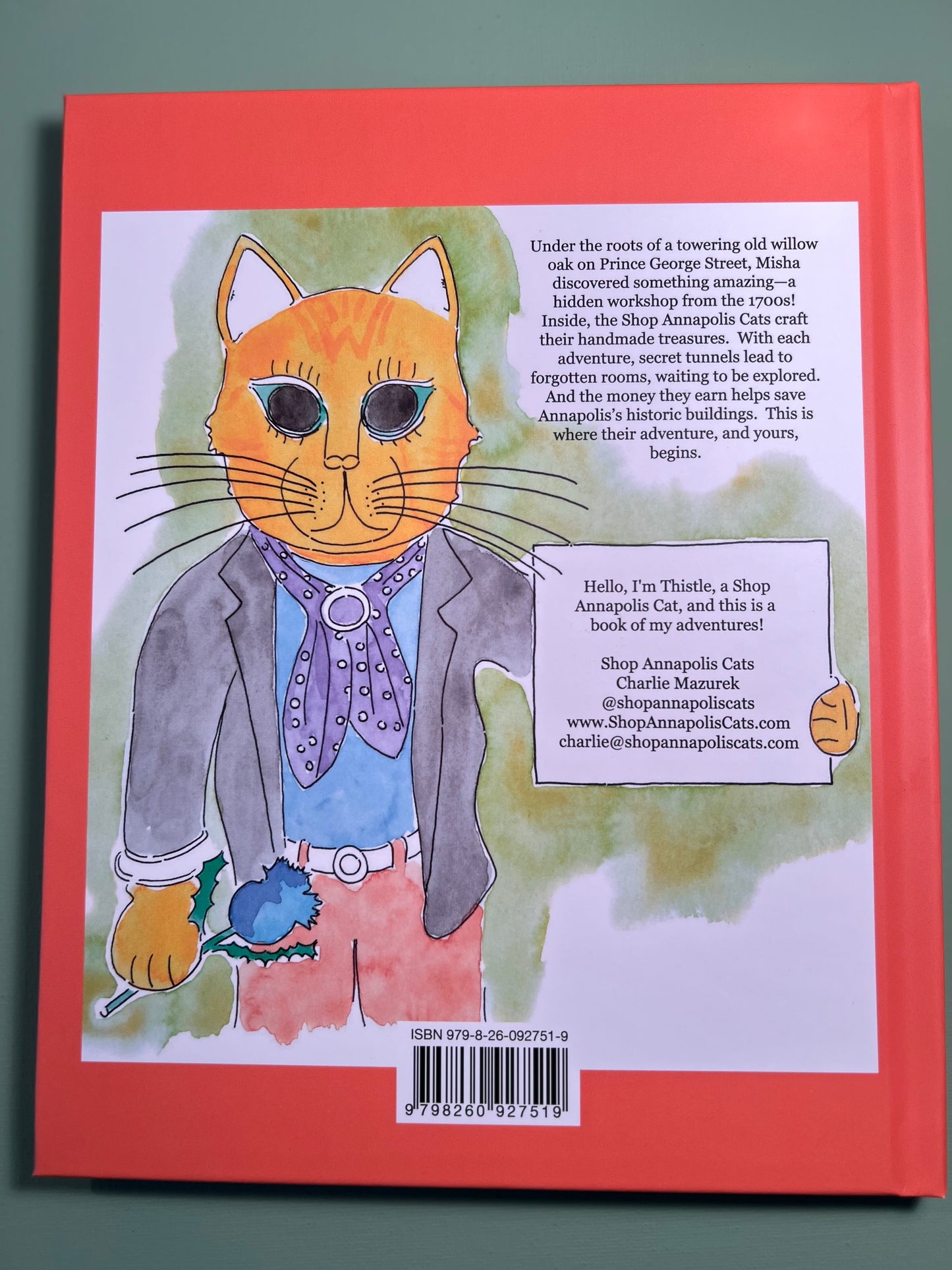 Shop Annapolis Cats Thistle Book