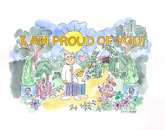 Shop Annapolis Cats Card - I am Proud of You